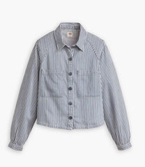 LEVI'S A8744-0003 Hadley Stripe Tyla Shirt - Blue