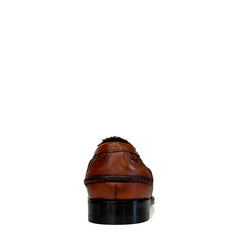 Mocassino MORGILLO Amira 555/018 - Intrecciato Cuoio