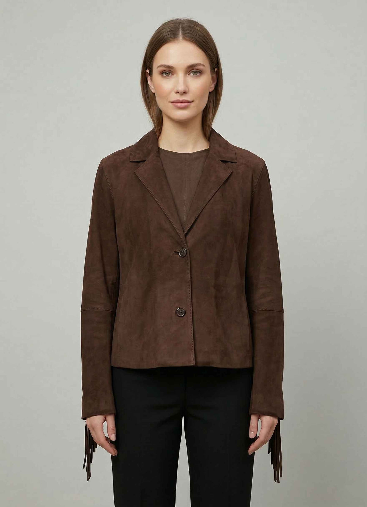 Giacca BULLY 8730 Suede - Cacao