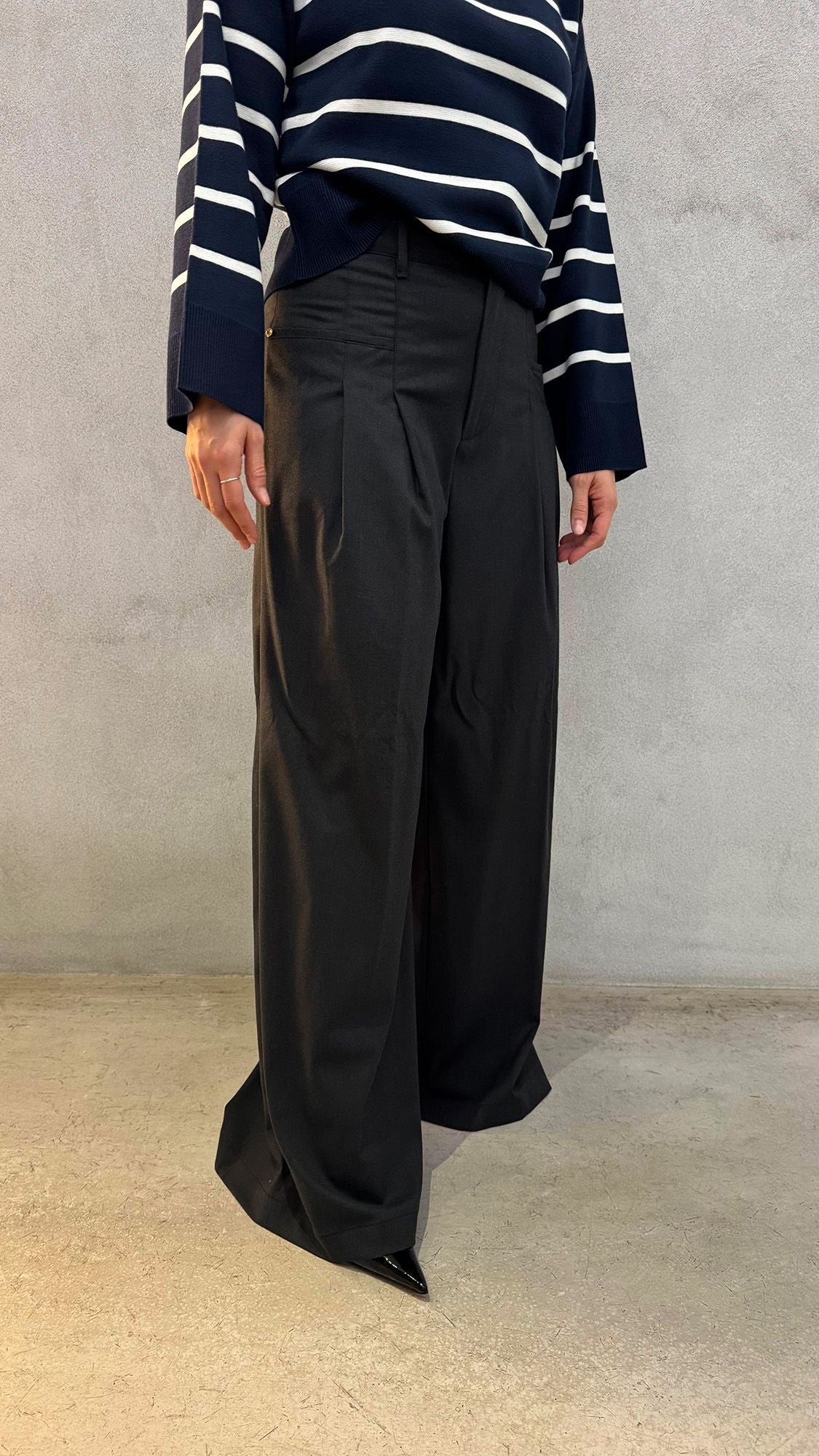 Pantalone lungo WHITE SAND 25WSD18 330 - Nero