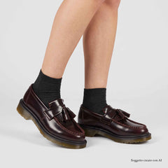 Mocassino DR MARTENS Adrian 14573691 - Cherry Red Arcadia