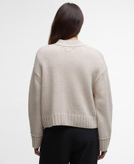 Cardigan Faye BARBOUR LKN1681 ST53 - Oatmeal