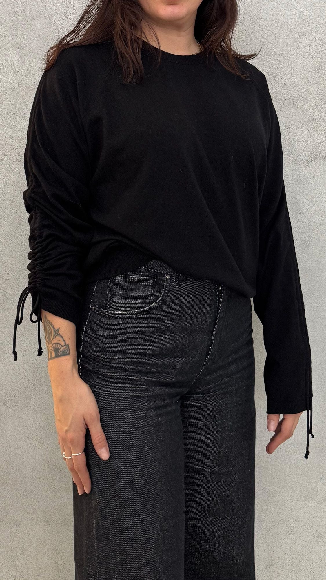 Maglia girocollo AKEP 11061 - Nero