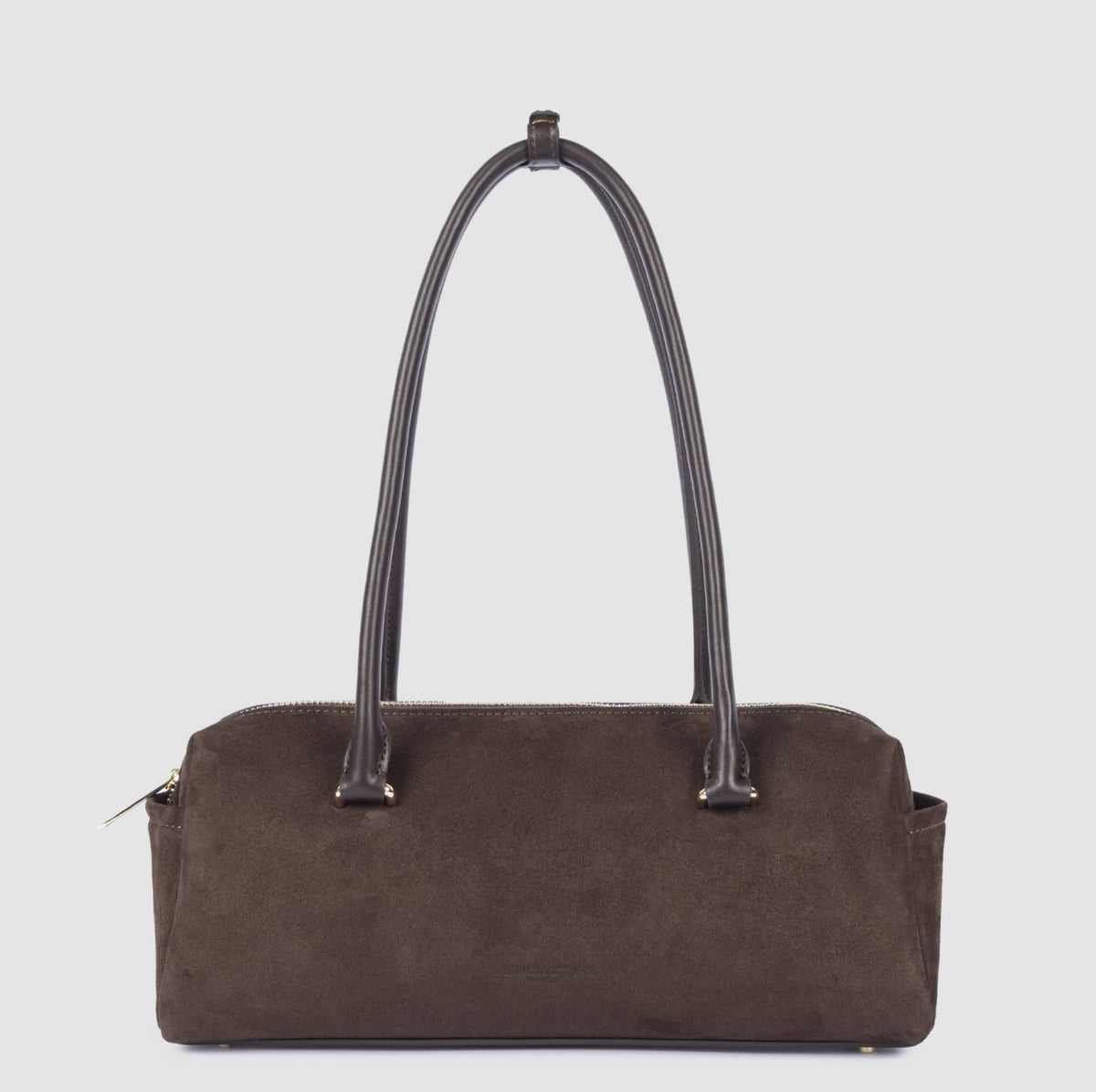 Borsa LANCASTER 530 - 53 Suède Cube - Marron