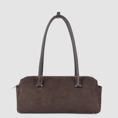 Borsa LANCASTER 530 - 53 Suède Cube - Marron