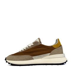 Sneaker D.A.T.E. ATHLETA NYLON - Cuoio