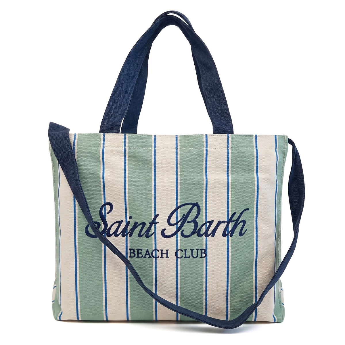 Borsa a spalla SAINT BARTH ESSENTIAL 09429L - Stripes Pop Verde/Blu