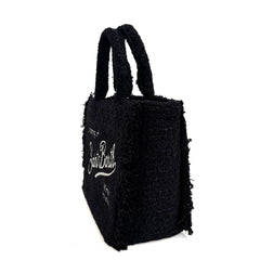 Borsa a mano SAINT BARTH COLETTE TWEED - Nero 00207I