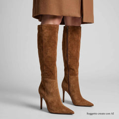 Stivale STEVE MADDEN RATTLER - Chestnut Suede