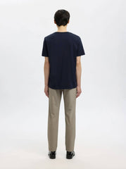 T-shirt SELECTED O-Neck 16087842 - Navy Blazer