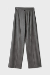 Pantalone dritto vita regular GAELLE PARIS GAABW06741 - Grigio ferro