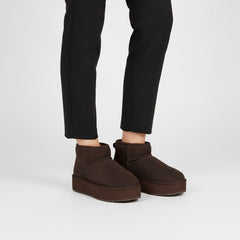 Stivaletto EMU W13082 Stinger Micro Flatform - Chocolate