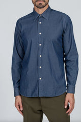 Camicia ALEA HTMIK10LS 1494-10 - Blu denim