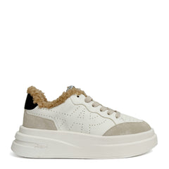 ASH IMPULS FUR sneaker - White/Black