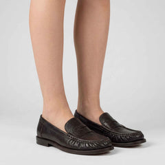 Mocassino JULIE DEE ME639 - Testa di moro