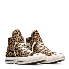 Sneaker CONVERSE CHUCK 70 HI A19169C - Leopard Pony Hair