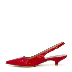 Slingback DIVINE FOLLIE P301 - Vernice Rosso