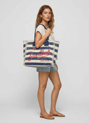 Borsa a spalla SAINT BARTH VANITY 08251L - Denim