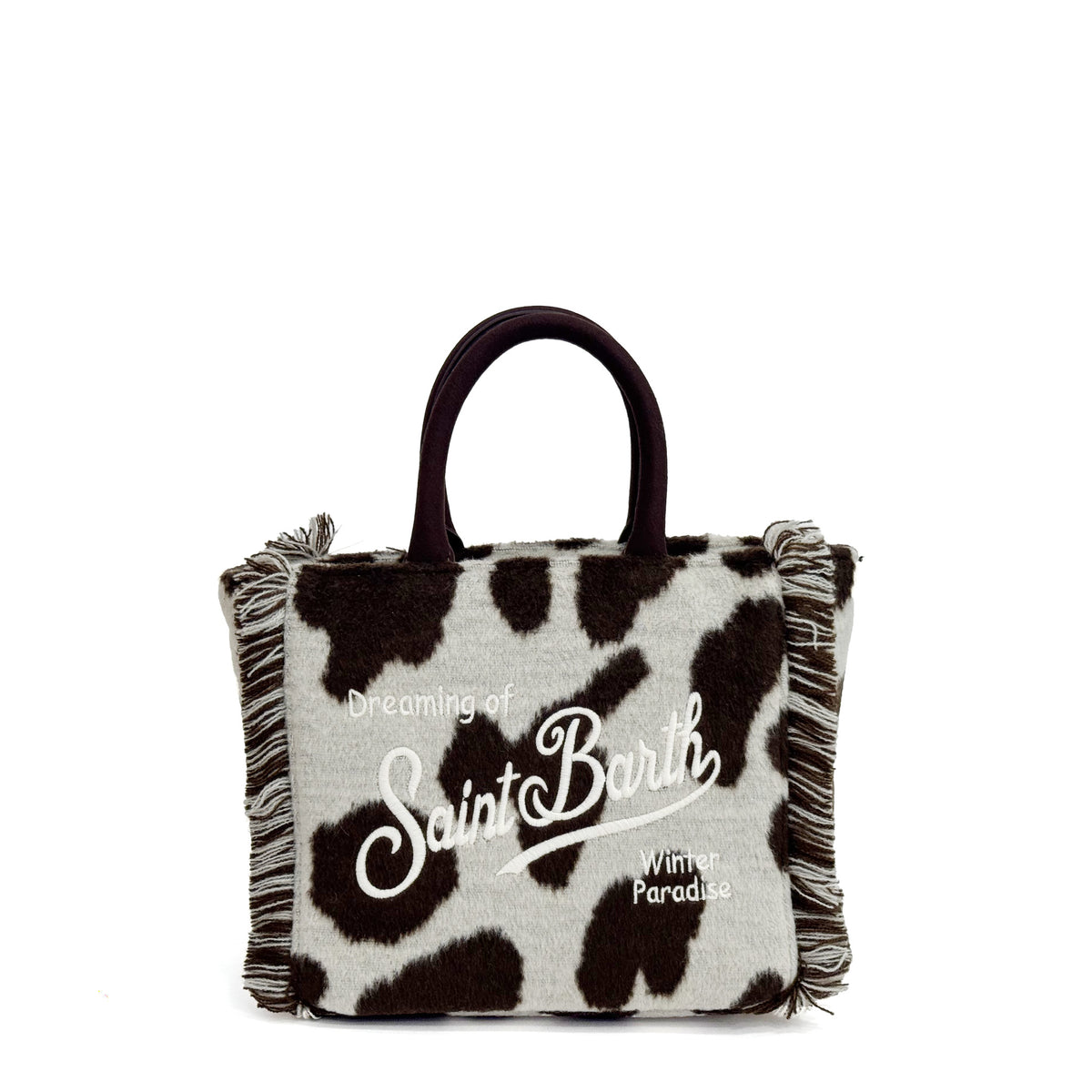 Borsa a mano SAINT BARTH VANITY MINI FELT - Cow 01434I