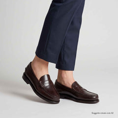 Mocassino SEBAGO Classic Dan Woman 7001530 - Dark Coffee
