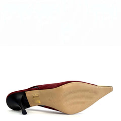 Décolleté DIVINE FOLLIE POL04 - Camoscio Bordeaux