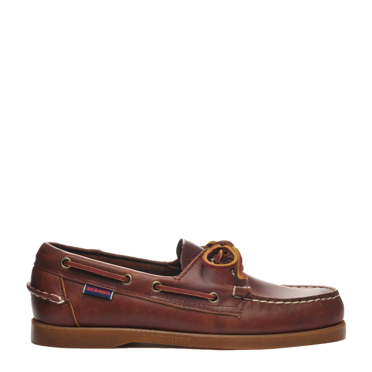 Mocassino SEBAGO Dockside Portland Waxed 70000G0 - Brown-Honey