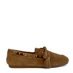 Mocassino OVYE' F25505 Suede - Taupe