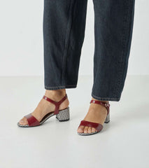 Sandalo con tacco TAMARIS 28249 - Red Comb