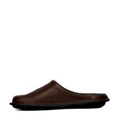 Ciabatte VIBAE Roma - Leather Cocoa Brown