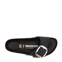 Slipper BIRKENSTOCK MADRID Big Buckle Oiled - BLACK 1006523