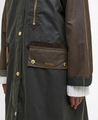 Giaccone cerato Evette BARBOUR LWX1485 OL52 - Fern/Tartan