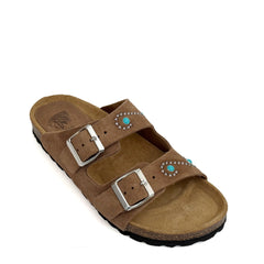 Ciabatta TAJI Buckle 075 Woman - Visone