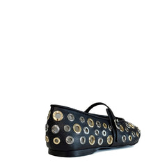 Ballerina STEVE MADDEN REJOICE-S - Black/Sil/Gold