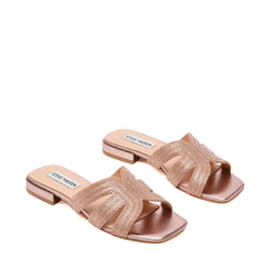 Ciabattina STEVE MADDEN SEQUEL - Rose Gold