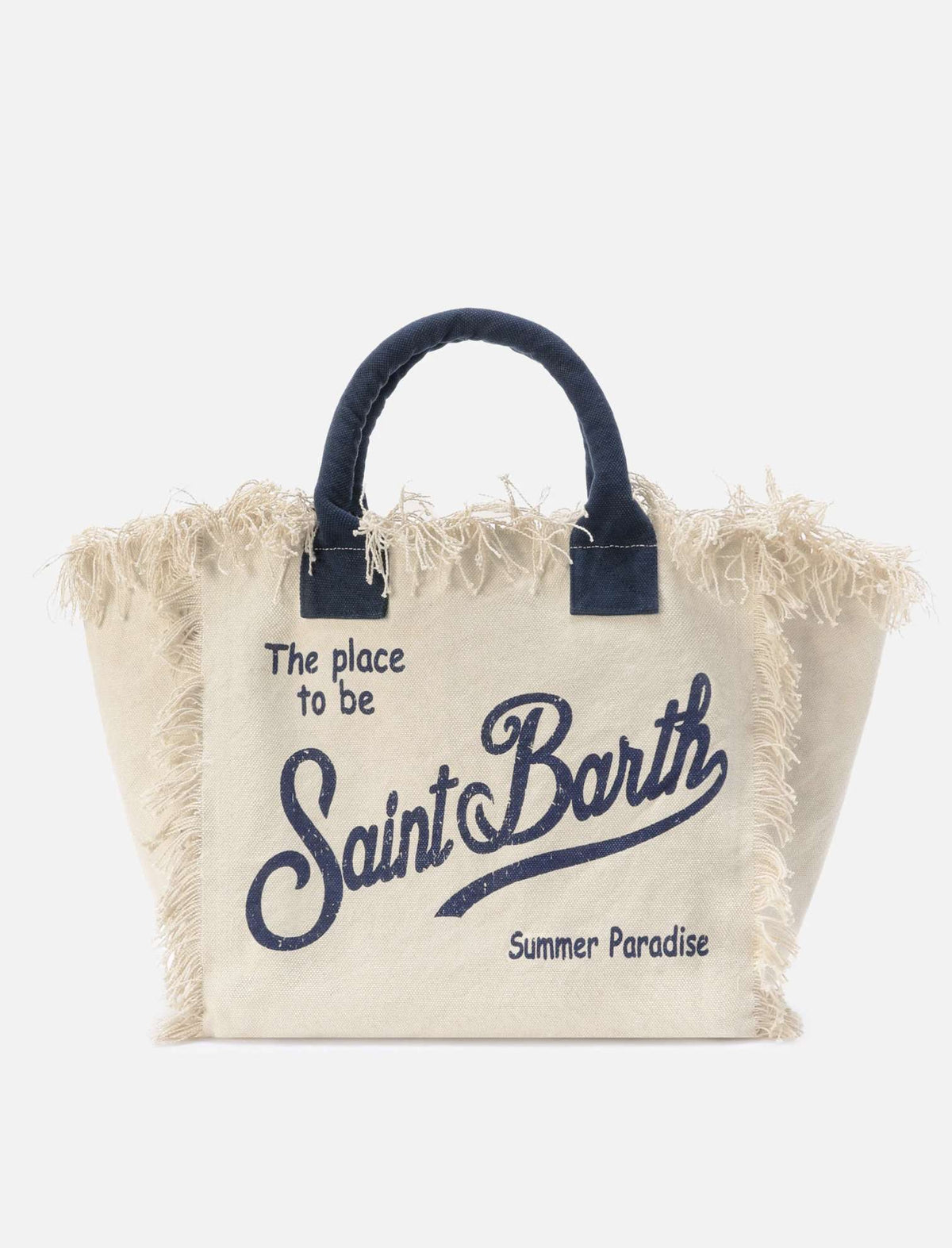 Borsa a spalla SAINT BARTH VANITY 02564L - Beige/Blu