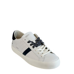 Sneaker D.A.T.E. HILL LOW NATURAL - White/Blue