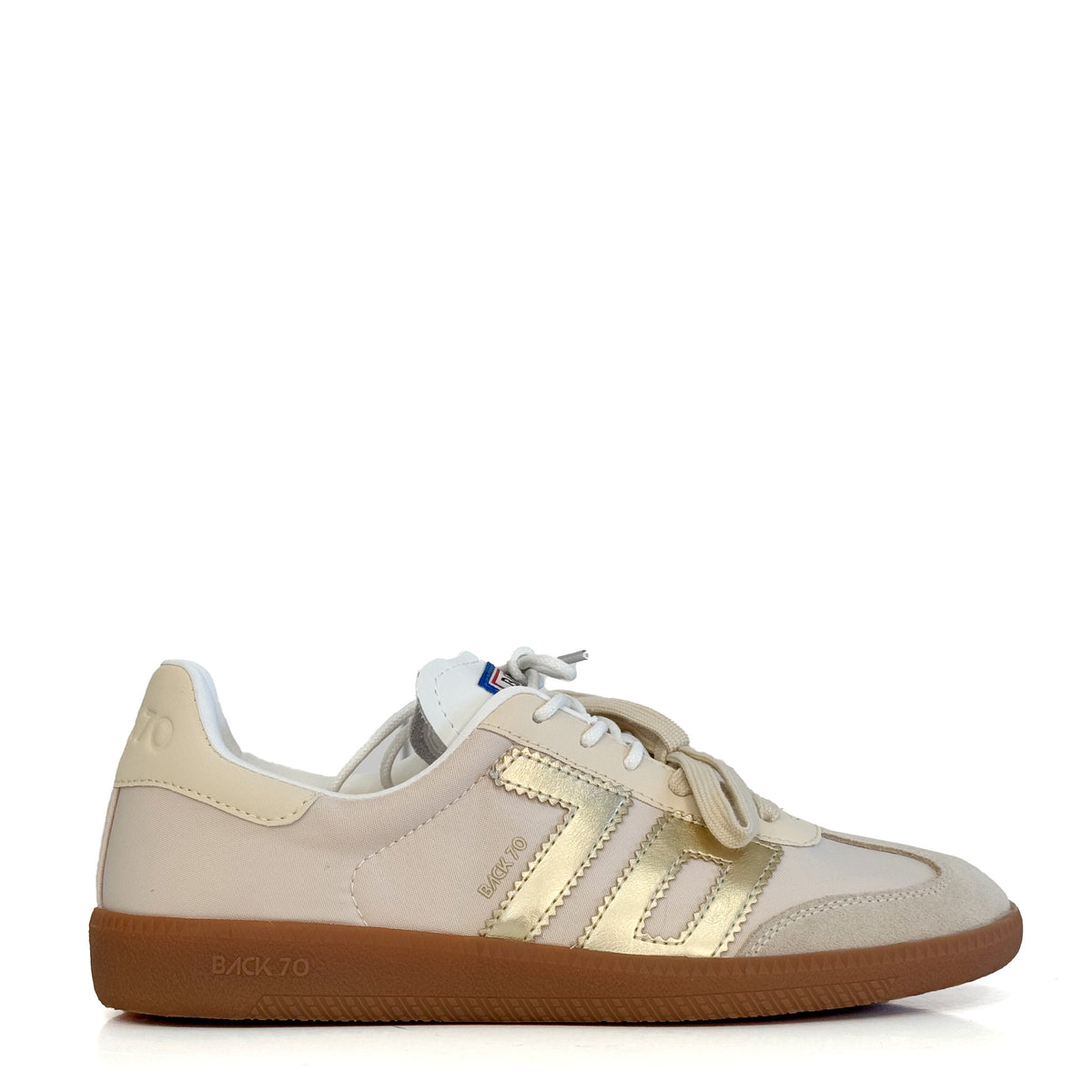 Sneaker BACK 70 GHOST 2511-02 Beige/Gold