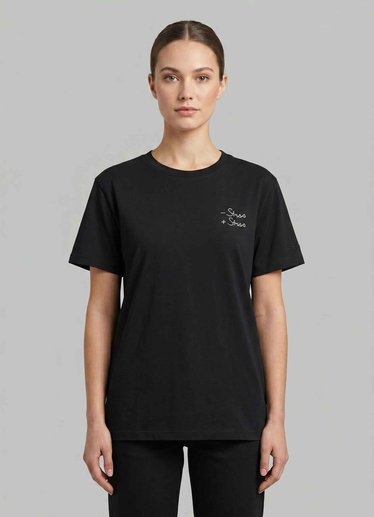 T-shirt SAINT BARTH Emilie 03726L - - Stress + Strass