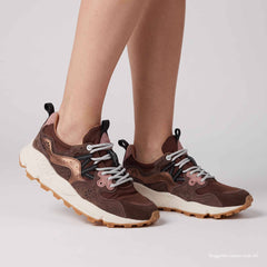 Sneaker FLOWER MOUNTAIN YAMANO 3 U - Brown/Bronze/Pink