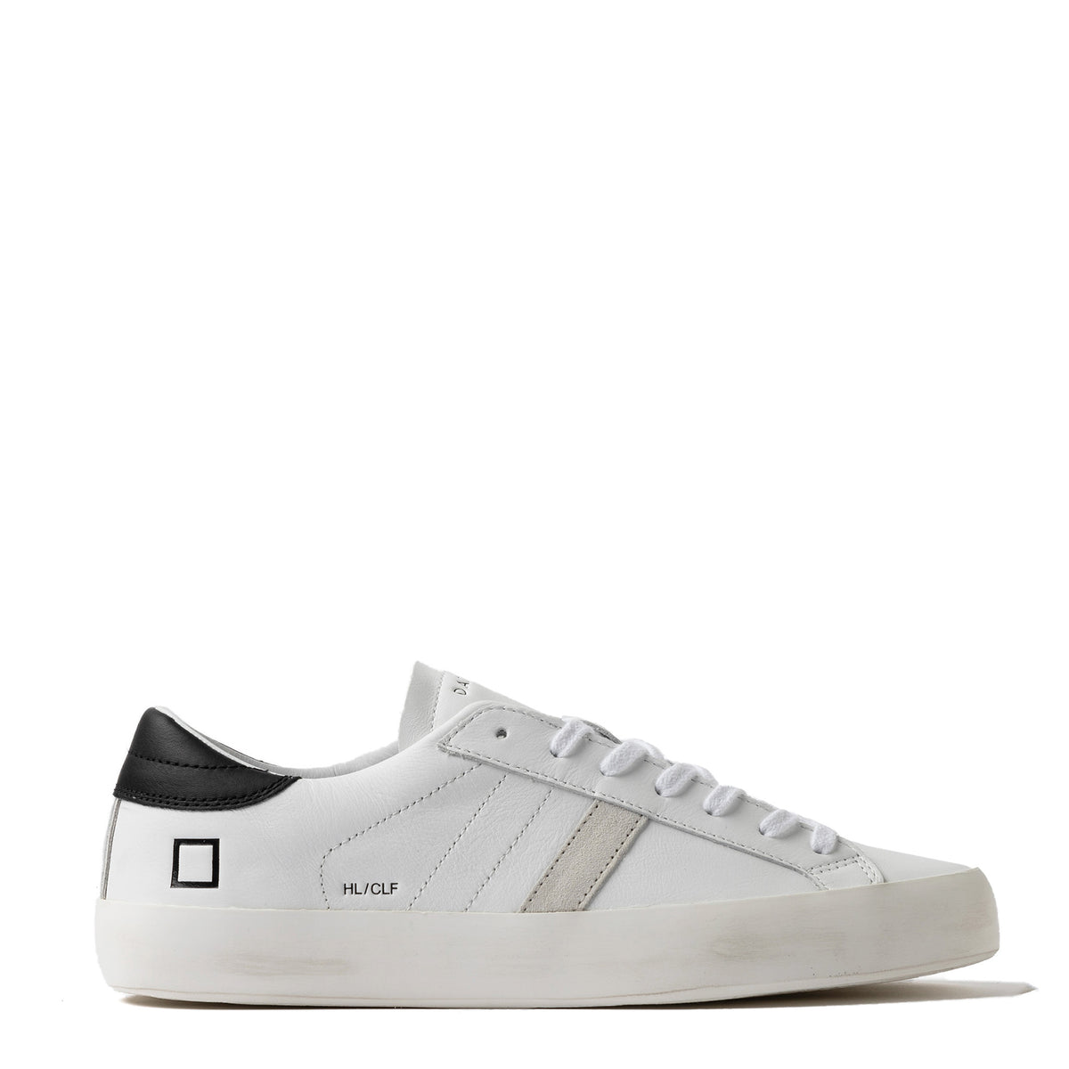 Sneaker  D.A.T.E. HILL LOW CALF - White-Black
