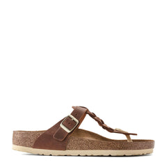 Ciabatta BIRKENSTOCK Gizeh Braided 1021355 - Cognac