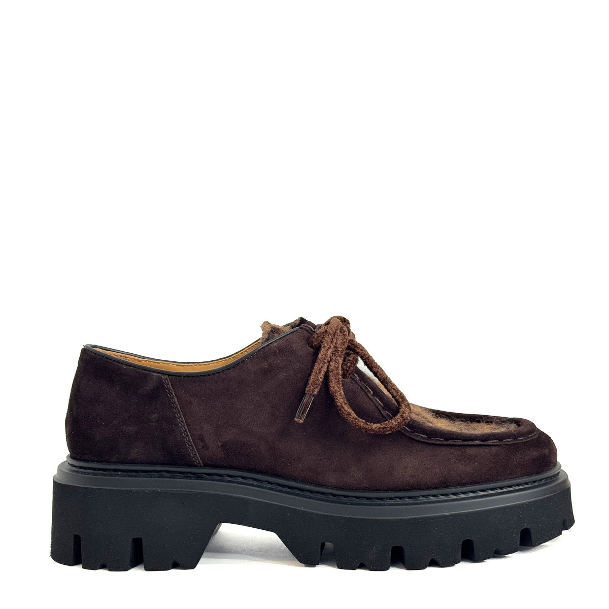 Scarpa stringata MAZE DORA - Teddy Dark Brown
