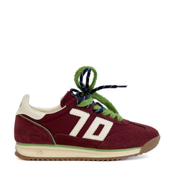 Sneaker BACK 70 JOGGER NS004 - Spongy Nylon Wine/Butter