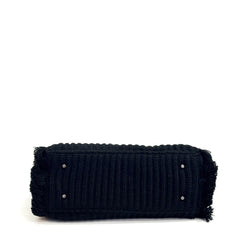 Borsa a mano SAINT BARTH COLETTE WOOL - Nero 00207I