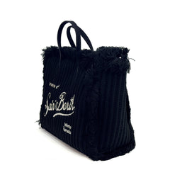 Borsa a mano SAINT BARTH COLETTE WOOL - Nero 00207I