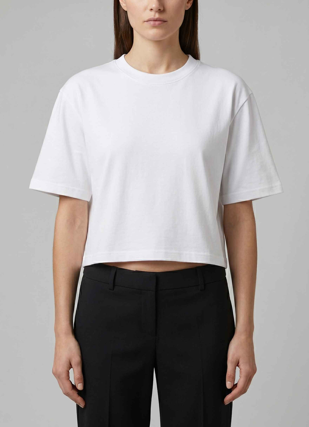 T-shirt Over GLAMOURETTE G12611 - Bianco