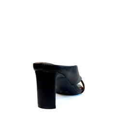Sandalo con tacco MISS OLIVIA LINDA - Nero