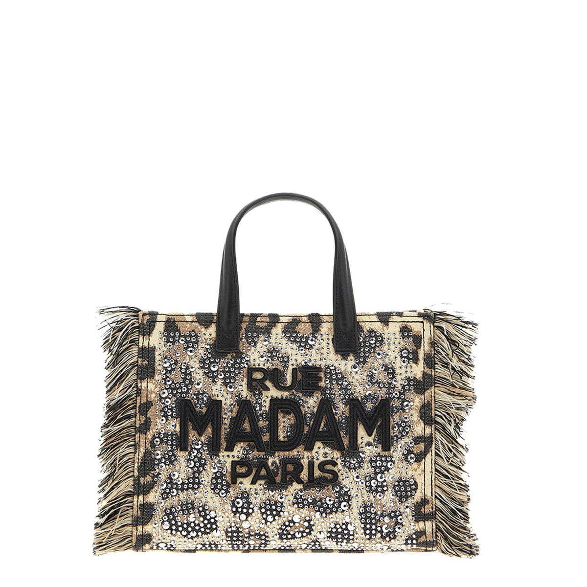 Borsa a mano RUE MADAM Casablanca Mini Tote - Leopard