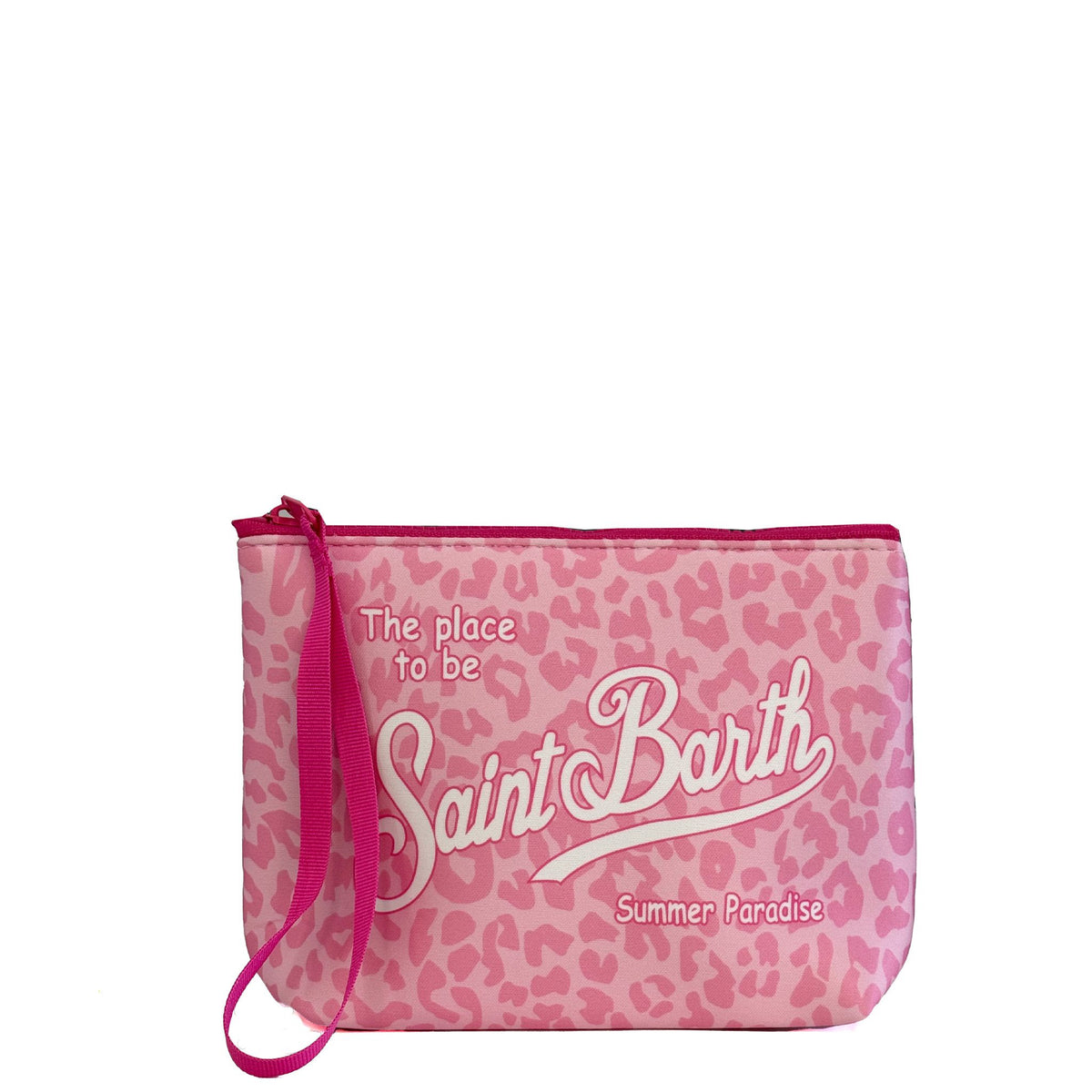 Pochette SAINT BARTH ALINE - Pastel Leopard 01355H