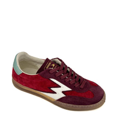 MOA CONCEPT MG663 sneaker - AQUA GREEN/BLACK CHERRY